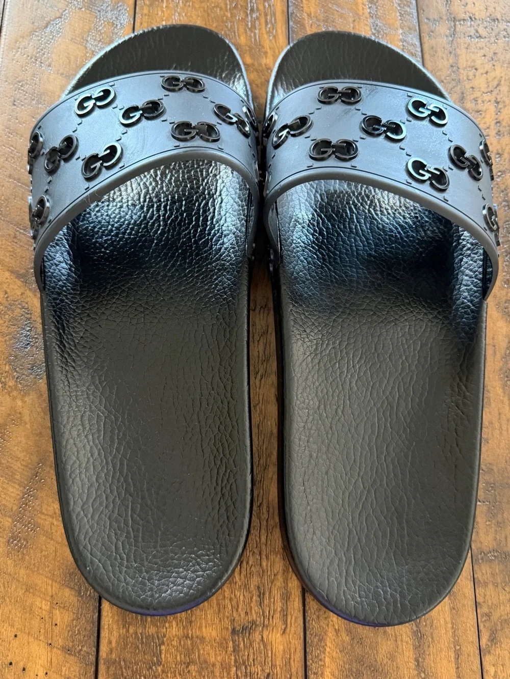 Men’s Gucci Black Slides